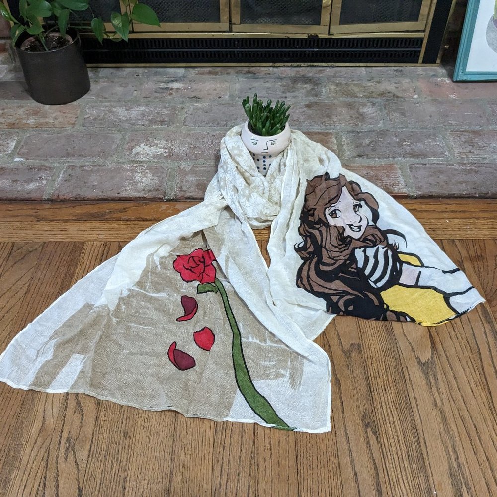 Beauty and Beast Disney Parks Scarf